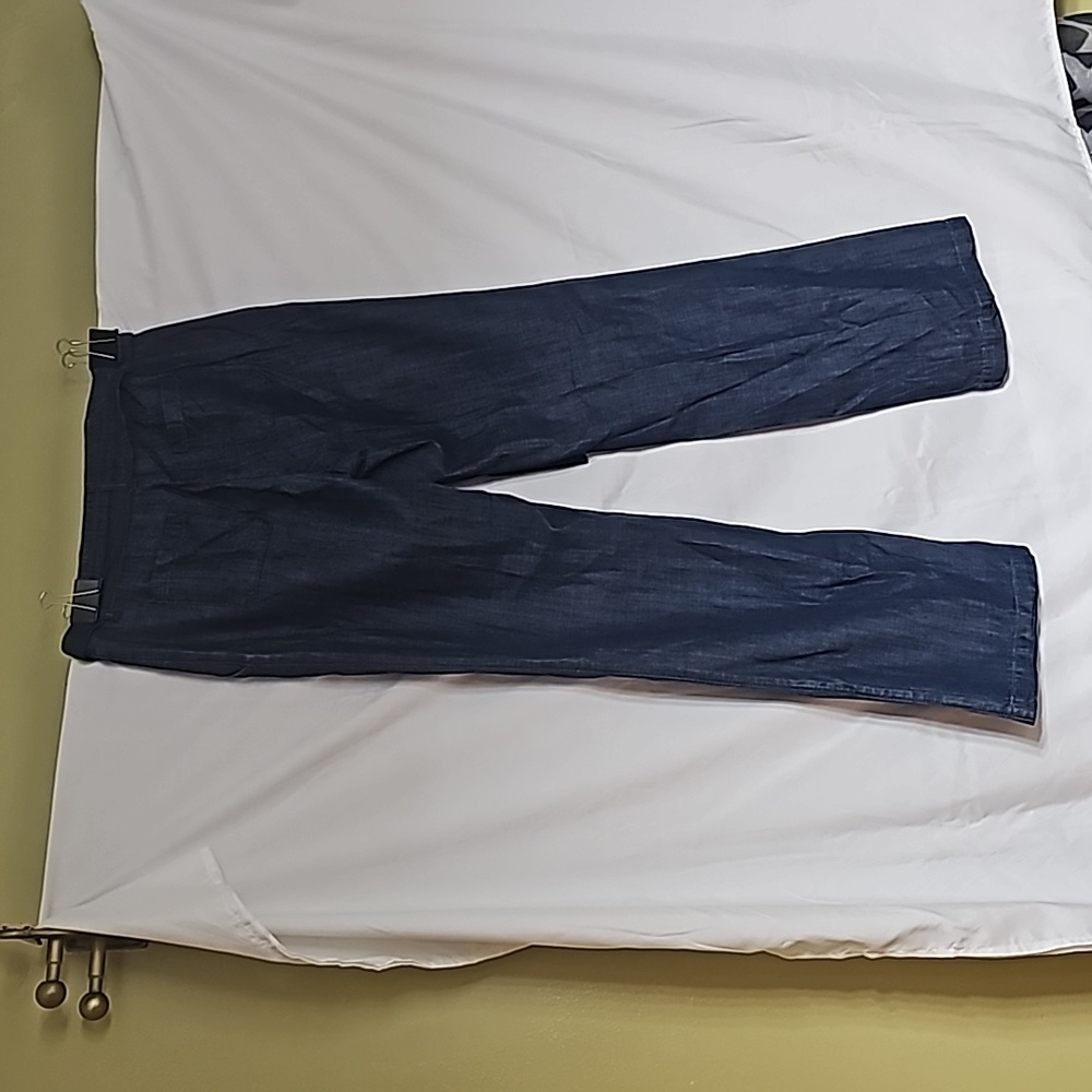 Chambray Wideleg Pants